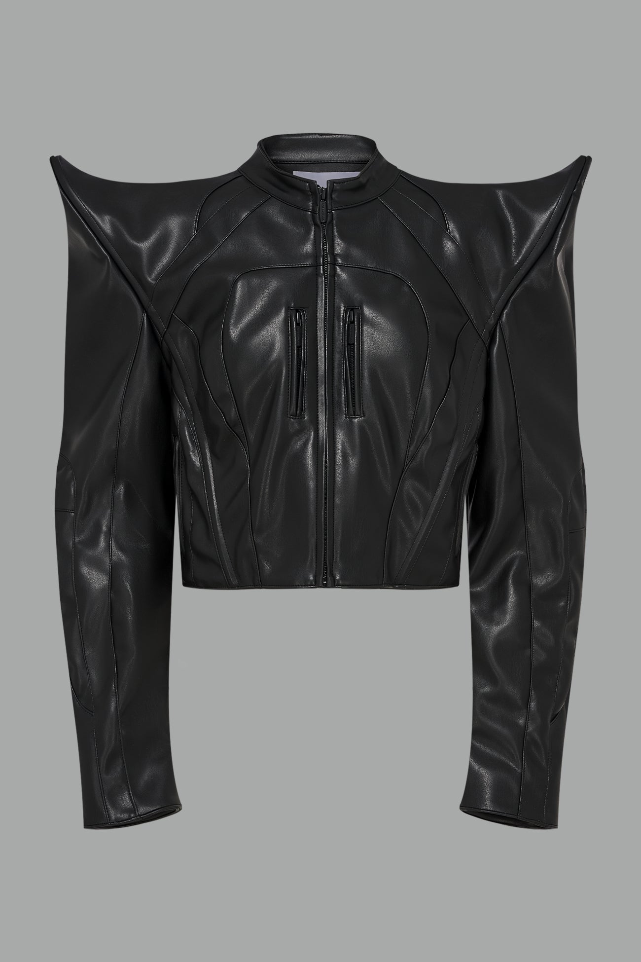 Spike jacket black